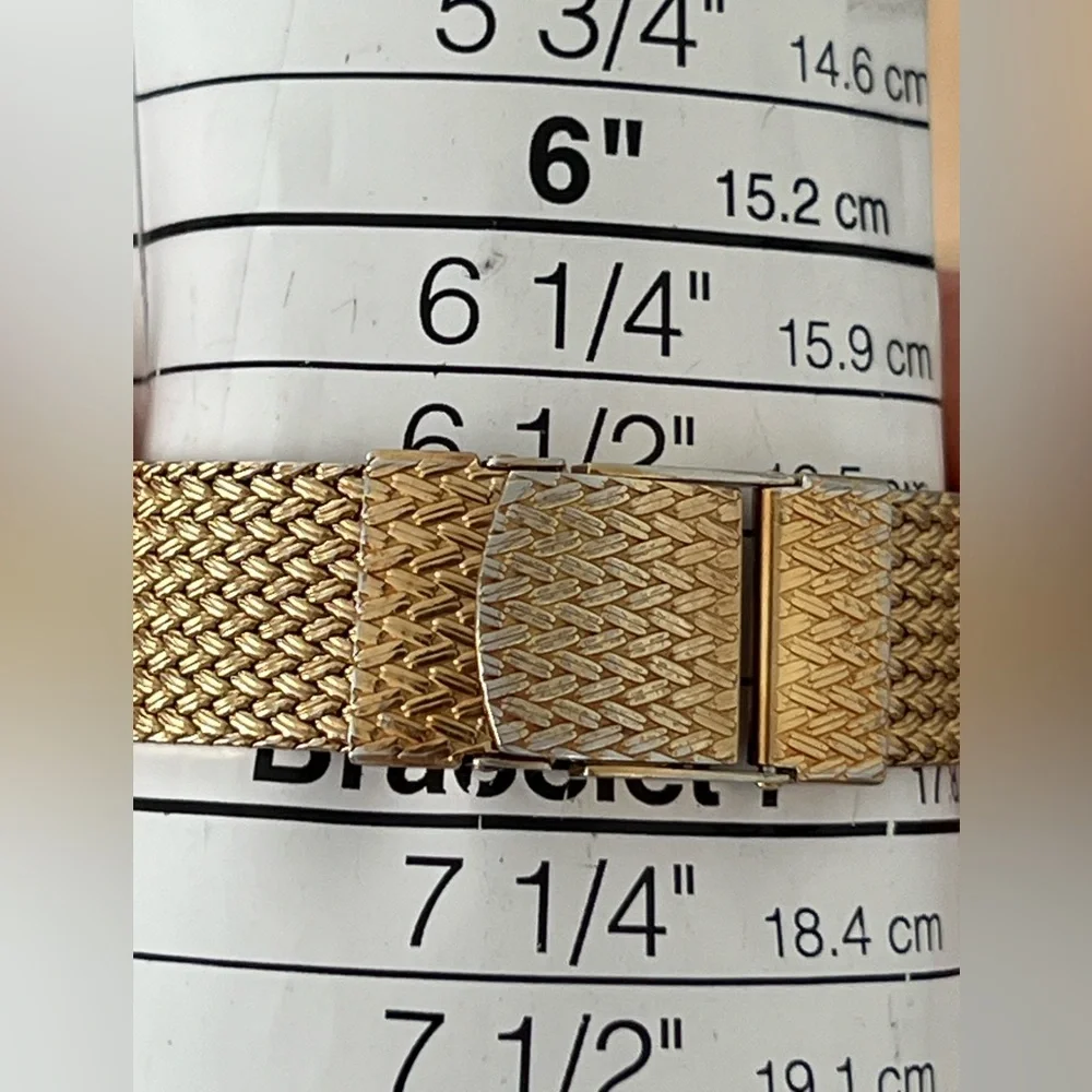 Seiko Lassale Ultra Rare Vintage Luxury Watch Gold Weave Bracelet Sparkling Dial